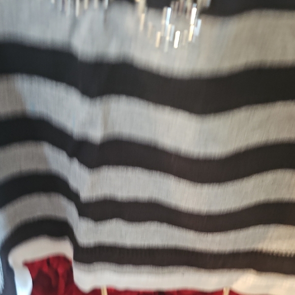 Copper Key Girls Striped Layered Shirt with Horse Glitter Design Size 14 - Picture 7 of 8